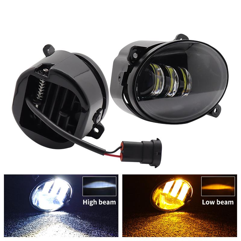Auto PTF Nebel Lampe Anti-nebel Lichter Wasserdicht 3 ligs faros led für auto für LADA 2190 Granta Kalina 2 Larguss 2190-3743010