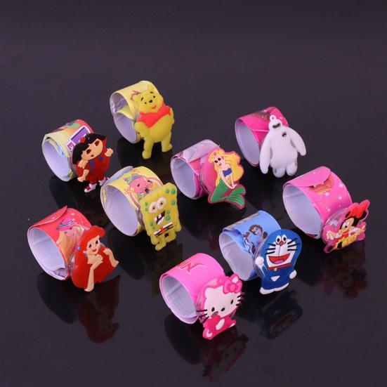 1Pc Cartoon Minions Doraemon LED Wristband Strap Bracelet Party Concert Props