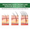 Eelhoe Castor Oil Hair Growth Serum Rich Nourishing Scalp Massage Treatment 60ml Set