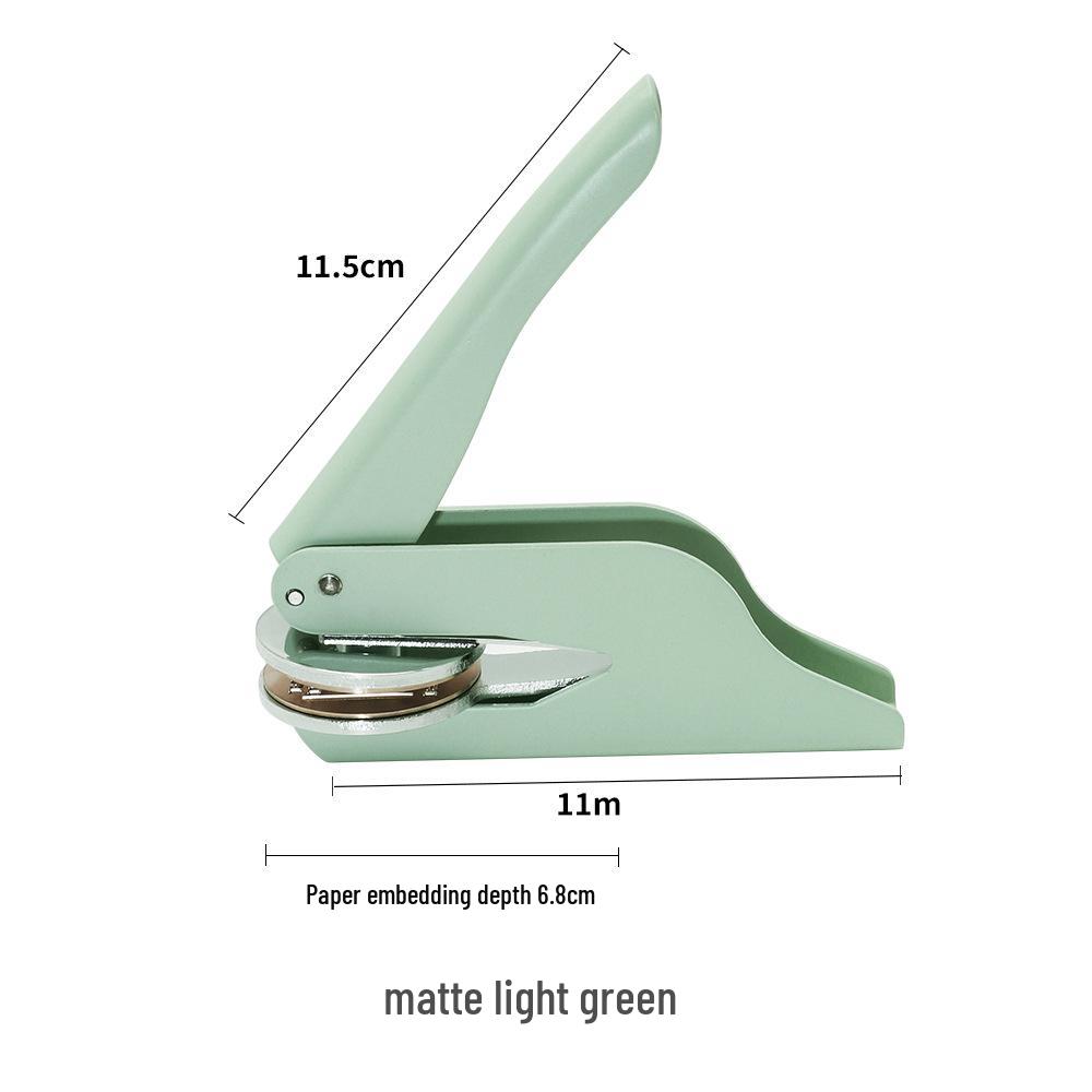 Custom Steel Embossing Pliers for Wedding Logo/Name & Pattern – Raised or Recessed Design Sticker.