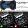 Cup Holder Insert for 2019-2021 Toyota RAV4, Center Console Silicone Drink Organizer Holder Interior Upgrade Accessories for 2019 2020 2021 Toyota