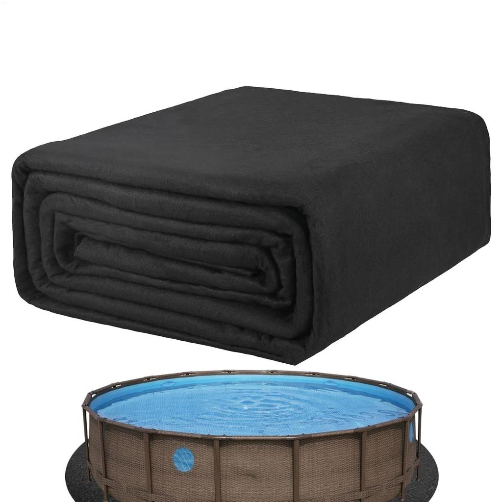 Swimming Pool Liner Pre-Cut Puncture Resistant Pond Accessories Garden Aboves Ground Pool Liner Pad Outdoor Summer Pond Liner