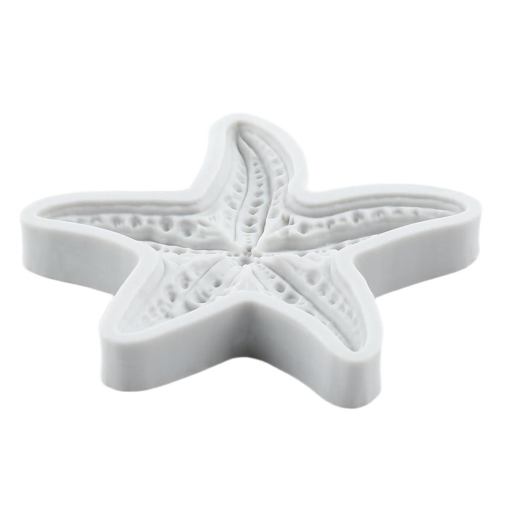 Starfish Silicone Mold Starfish Fondant Molds Cake Decorating Tools Theme Cake Dessert Decorated Chocolate Candy Mold