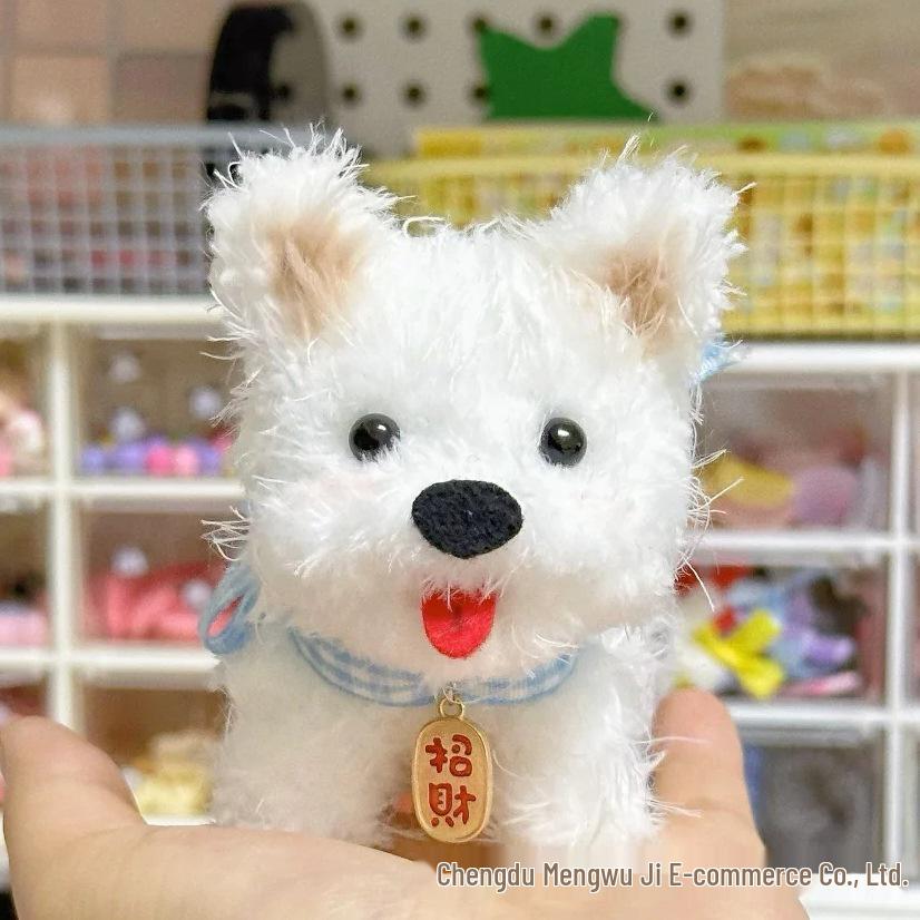 Twisty Stick Puppy DIY Plush Doll Kit - Cute Handmade Toy for Kids