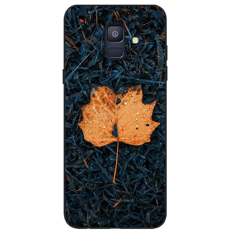 For Samsung Galaxy A6 2018 Silicone Case SIM SM A600 A600F Phone Case Tpu Case Coque Samsung Galaxy A62018 black
