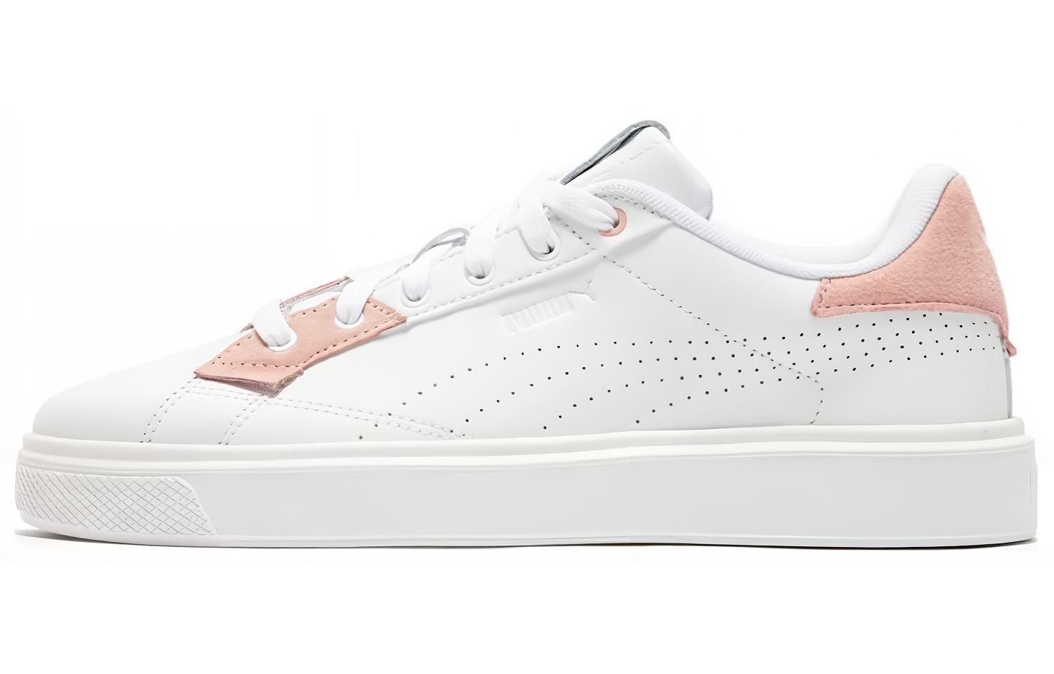 PUMA Lajla  White Pink  Women s 388951-02 35.5