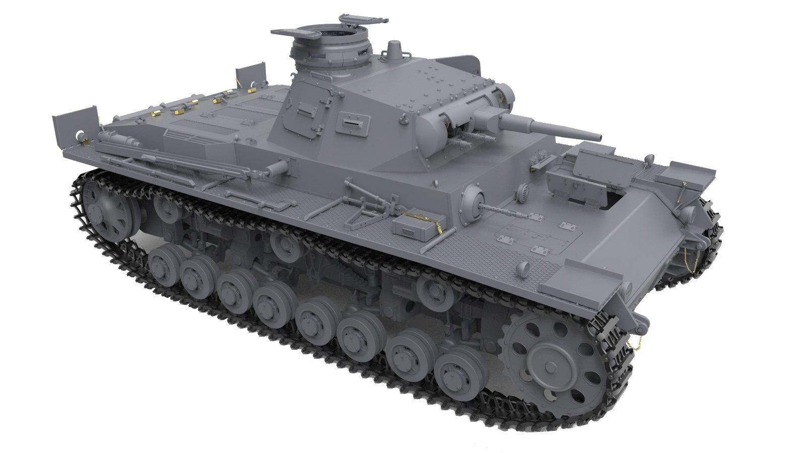 

Miniart Panzer III C Plastic Model 1/35 Ausf.