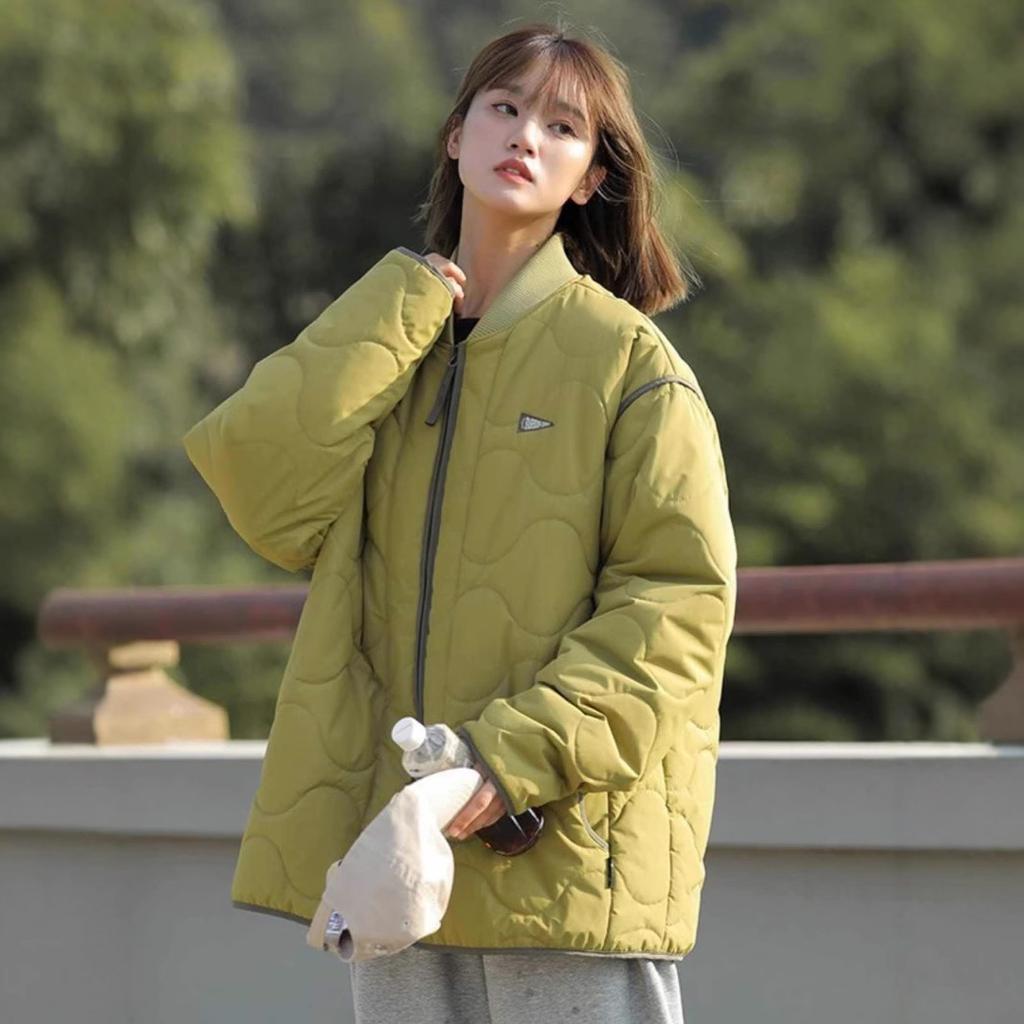 Padded Clothes Women's Winter Loose Thickened Padded Clothes Jacket Korean Loose Warm Baseball Clothes Padded Jacket