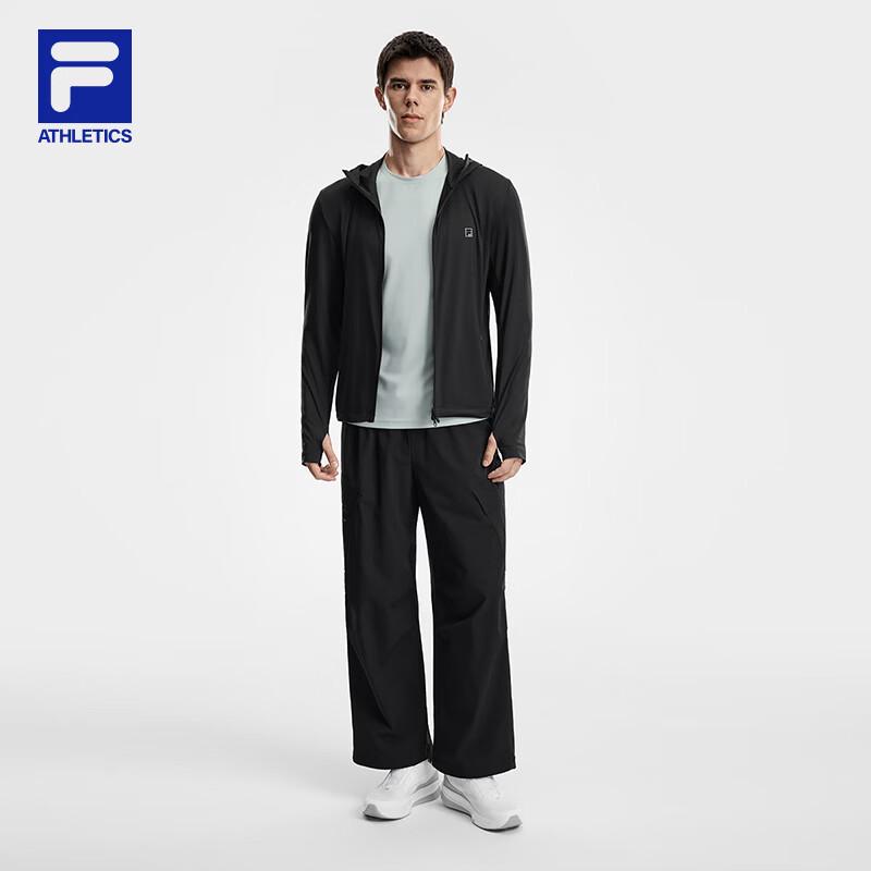 Fila Men's Knitted Hooded Long-Sleeve Jacket