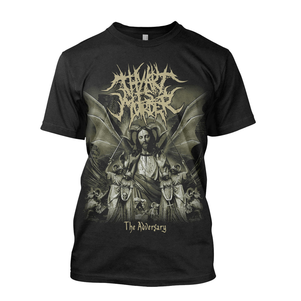 T-shirt in Cotone Grafica Band Art Is Murder Unisex Manica Corta Estiva Marca di Moda Tee Lusso Casual Vintage Retro