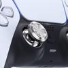 eXtremeRate Custom Silver Metal Thumbsticks for PS5 Controller, Replacement Aluminum Analog Stick Joystick for PS4 Controller - Controller NOT