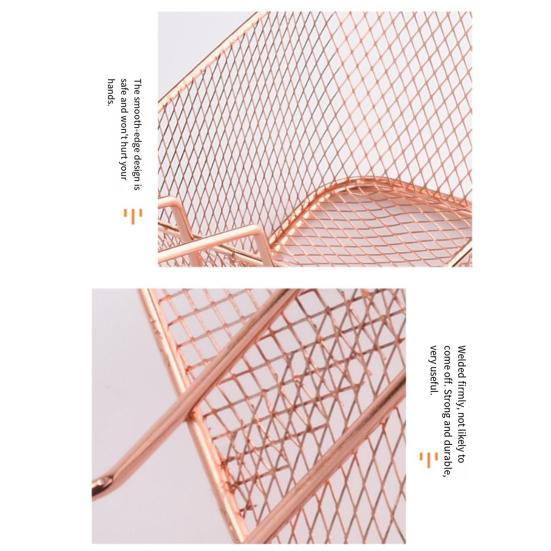 French Fry Serving Basket Mini Chips Deep Fry Baskets Stainless Steel Food Presentation Strainer Ergonomic Grip Fryer Accessory