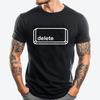 Delete Button Computer Key Halloween Group Costume Dark Black Graphic T Shirts Luxury Brand High Quality Camiseta