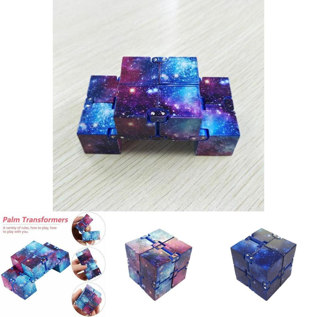 Premium Sensory Infinity Cube For Stress And Anxiety Relief Perfect For Kids And Adults