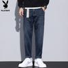 PLAYBOY Men's Autumn/Winter Loose Straight Leg Jeans
