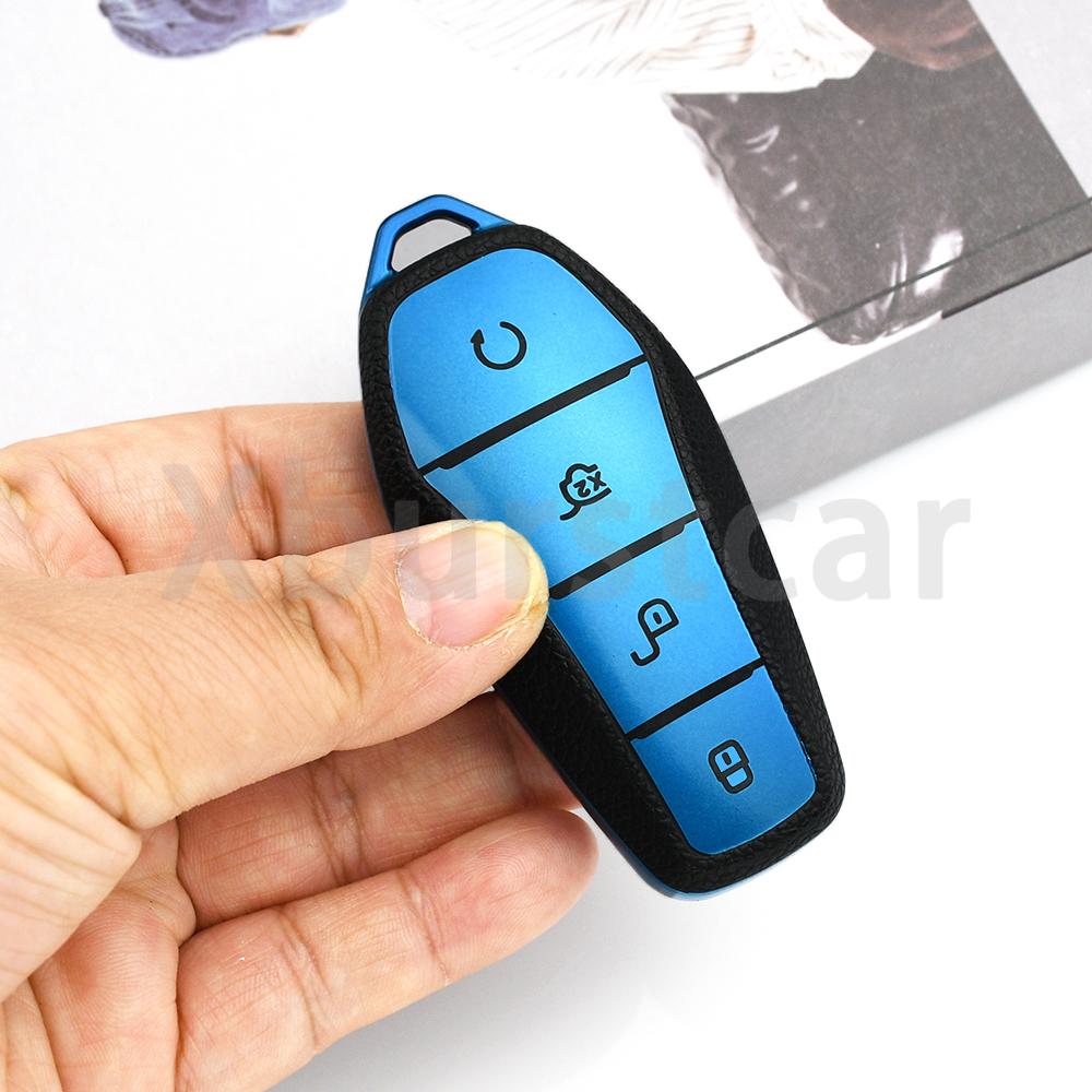 Auto Remote Car Key Case Cover Shell Fob Holder Keyless Protector For Byd Song Plus Tang Dm Qin Seal Dolphin Atto 3 Han Ev