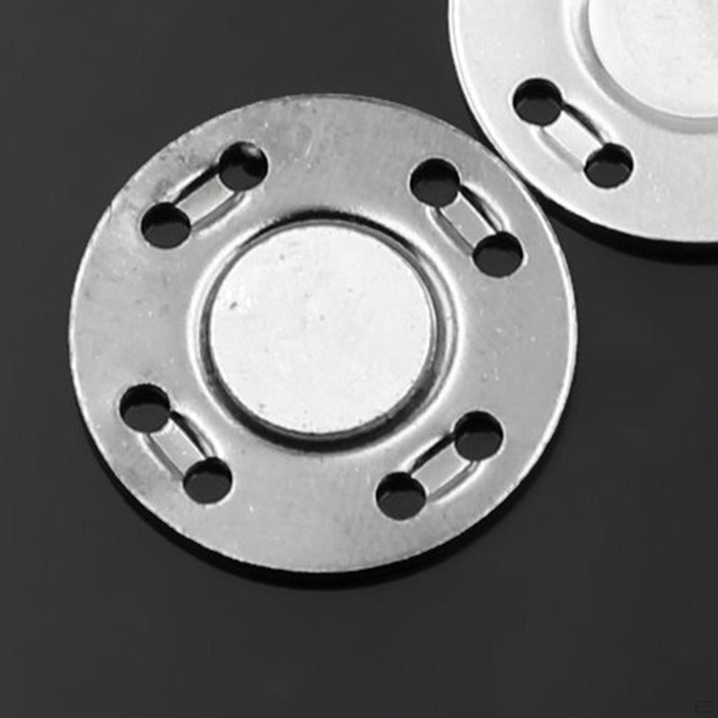 10Pairs 0.79inch Button Clasps Snaps Knitting Sewing Jacket Closure