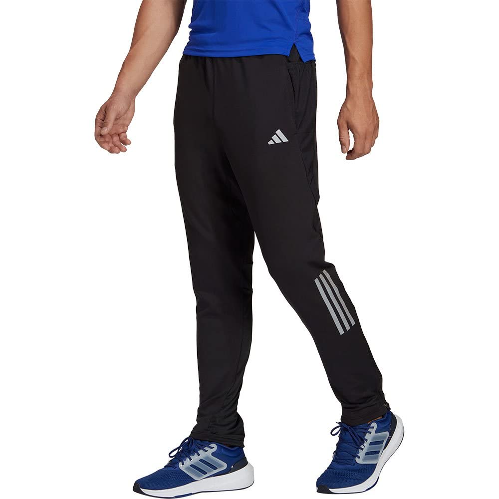 Adidas Own the Run Astro Knit Pants TV960 Black Size S Men's (HN0806)