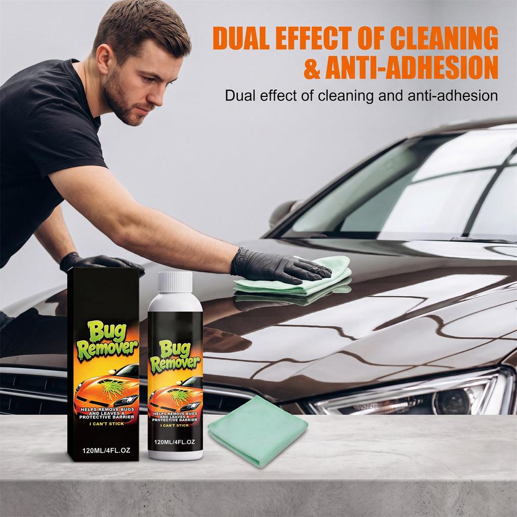 Stain Remover 120ml - Effective Cleaner for Removing from Car Paint and Glass