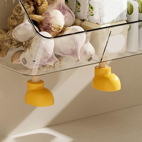 Wall Mount Spice Box Multi Grid Seasoning Jar Clear No-Drilling Sealed Against Moisture Dust Storage Container for Kitchen