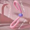 1pc Soft Pink Leg Clamp for Fitness and Training - Comfortable Foam Material, Enhances Muscle Definition, Muscle Training Tool, Workout Accessories
