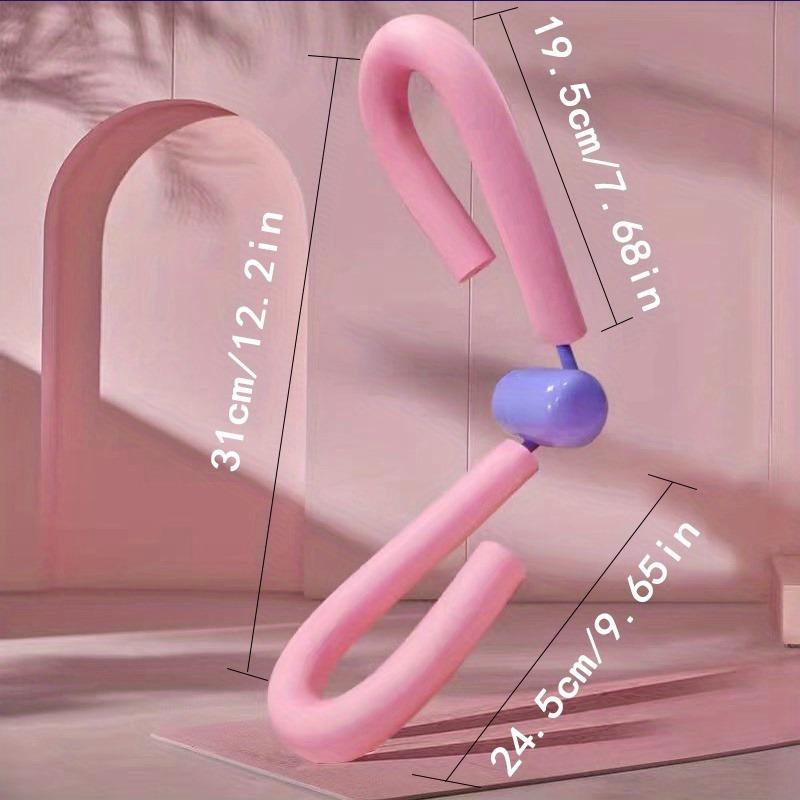 1pc Soft Pink Leg Clamp for Fitness and Training - Comfortable Foam Material, Enhances Muscle Definition, Muscle Training Tool, Workout Accessories