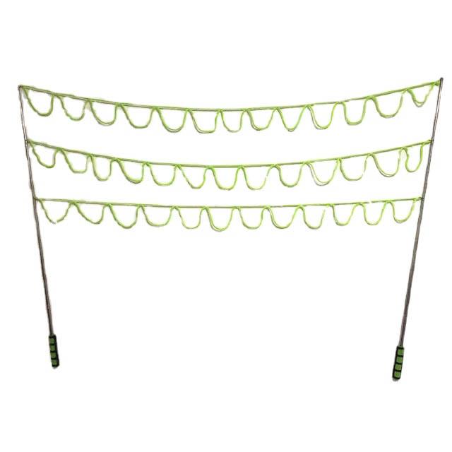 Hot Sale Magic Bubble Show with Double Rods and Three Rows of Bubble Ropes Make Your Party More Fun