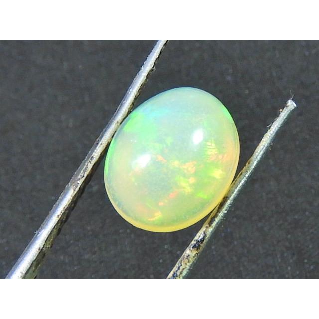 8X9X4MM Natural Ethiopian Welo Fire Opal Oval Healing Crytsal Loose Gemstone SK-3158