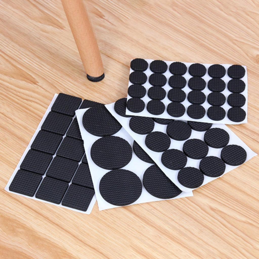 12/30/48pcs Furniture Pads Adhesive DIY Furniture Feet Pad Table Legs Stools Chairs Mats Table And Chair Foot Protecter