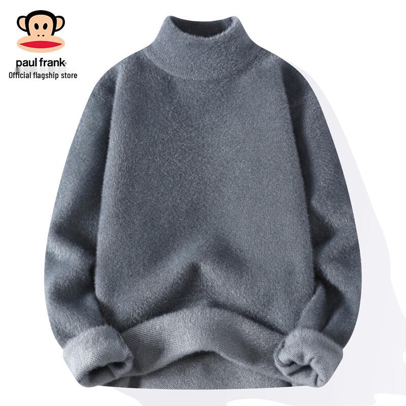 Paul Frank Men s Half-Turtleneck Thickened Knit Sweater M