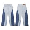 New Style Splatter Patchwork Cargo Pants American Style High Street Micro Flare Casual Trousers