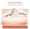 Microcurrent Beauty Eye Massager: EMS Red Light Therapy for Dark Circles