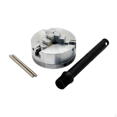 3 Jaw Chuck Lathe Clamp Accessory Replacement Wear Resistant Sturdy Portable with Connecting