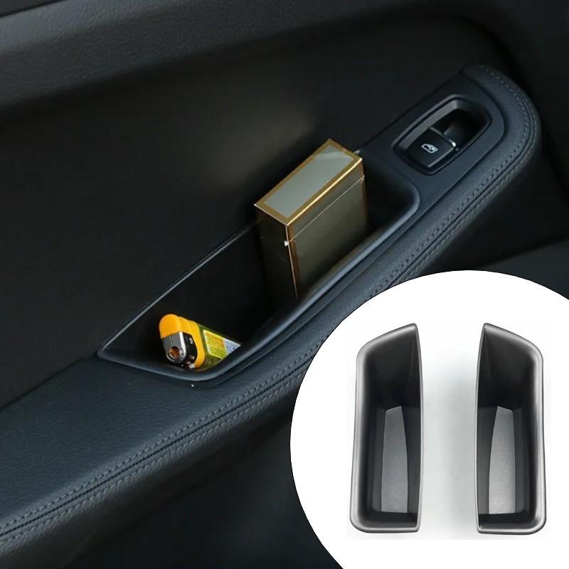 Car For Porsche Macan 2014-18 Rear Door Stowing Tidying Holder Armrest Handle Storage Box Container Tray Decoration Accessories