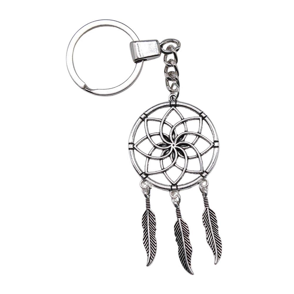 The Flower Of Life Keychain Craft Jewelry Victory Symbol Key Ring 30mm