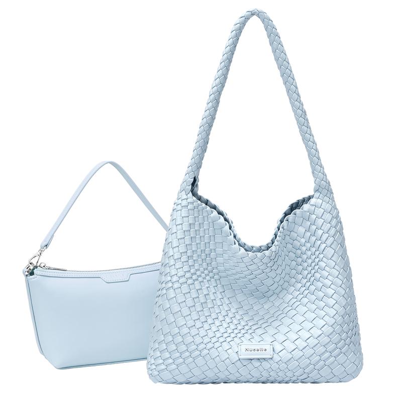 NUCELLE Angelababy Woven Hobo Shoulder Bag Medium