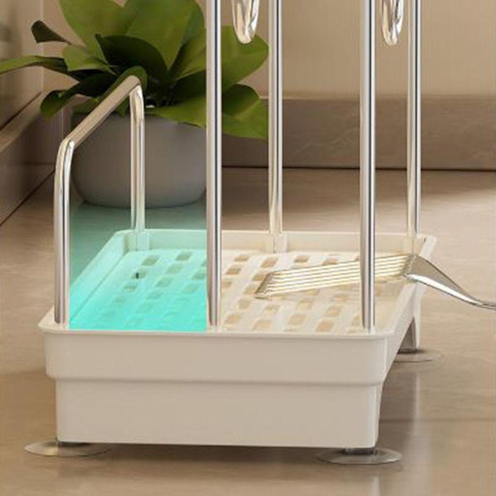 Stable Pot Cover Shelf Stainless Steel Sponge Holder Practical Pot Lid Rack  Counter-top Storage