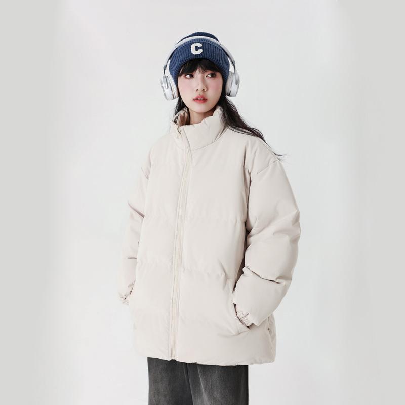 Wearing Bread Clothes and Cotton-padded Clothes on Both Sides, Men's Autumn Couple's Coat, Thickened Warm Cotton-padded Jacket.