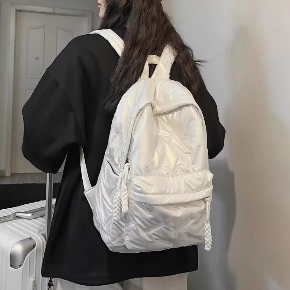 Casual Large Capacity Shoulder Bag Lightweight Wear-resistant Women Backpacks Waterproof Travel Backpacks Travel