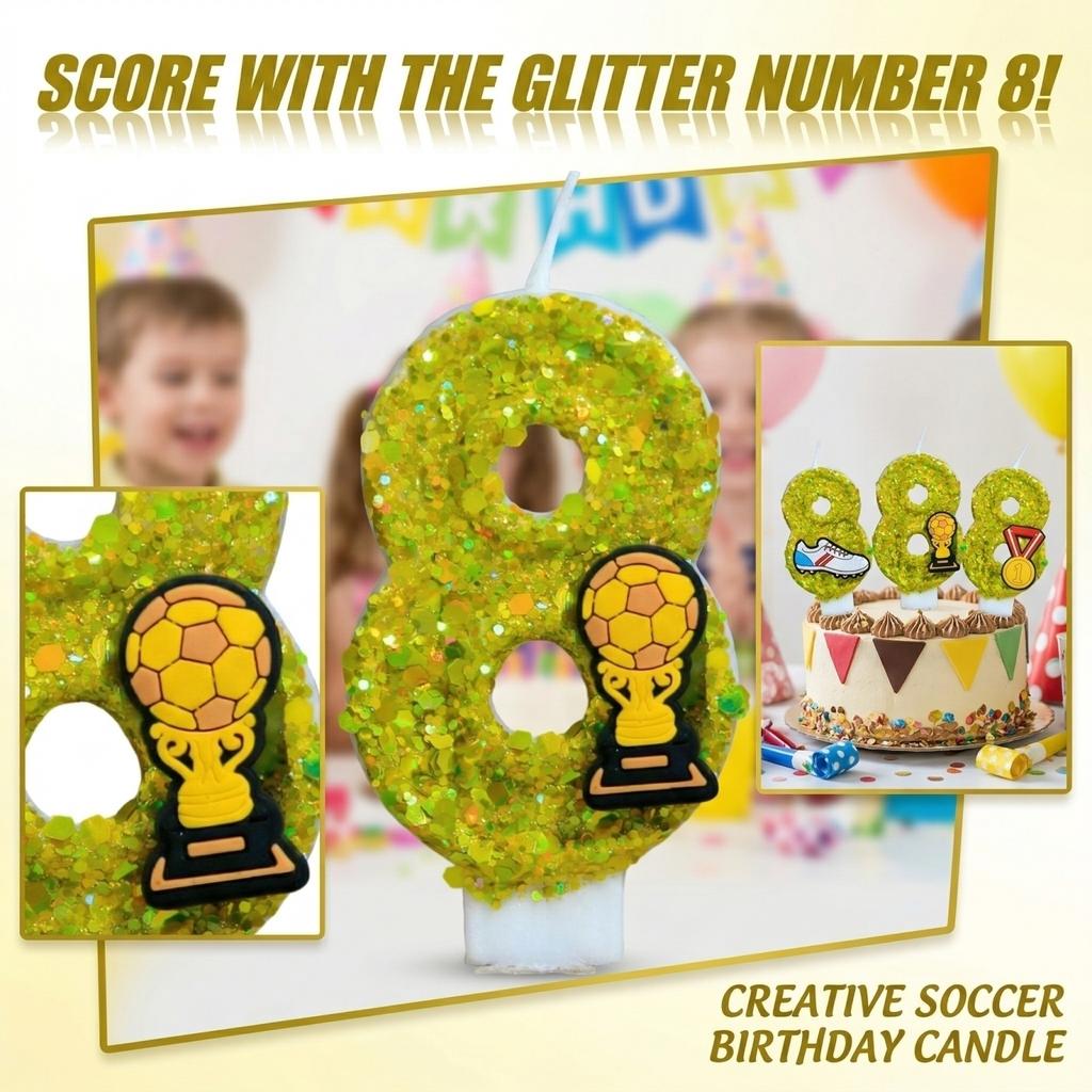 Fashion Cartoon Creative Birthday Candles Party Digital Candles