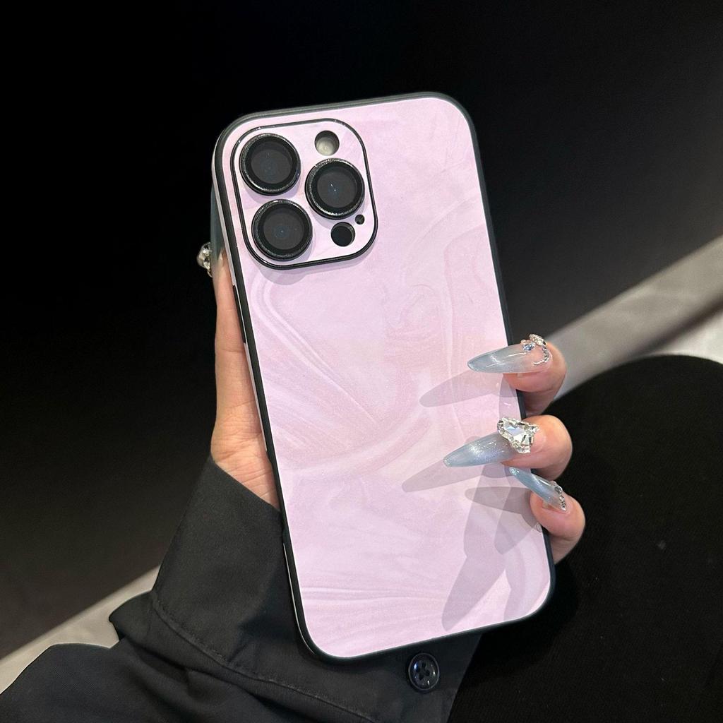 Etui Apple 17 Pro Max z pełnym pokryciem i efektem fal wodnych, precyzyjny otwór na powietrze, skórka ochronna na 13/14