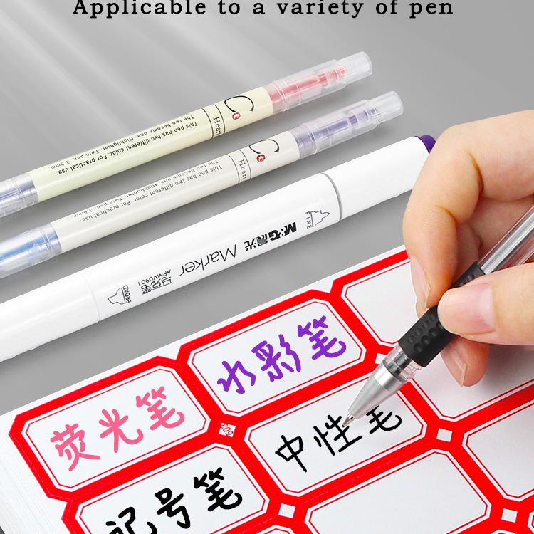 Mouth-Shaped Writable Self-Adhesive Stickers