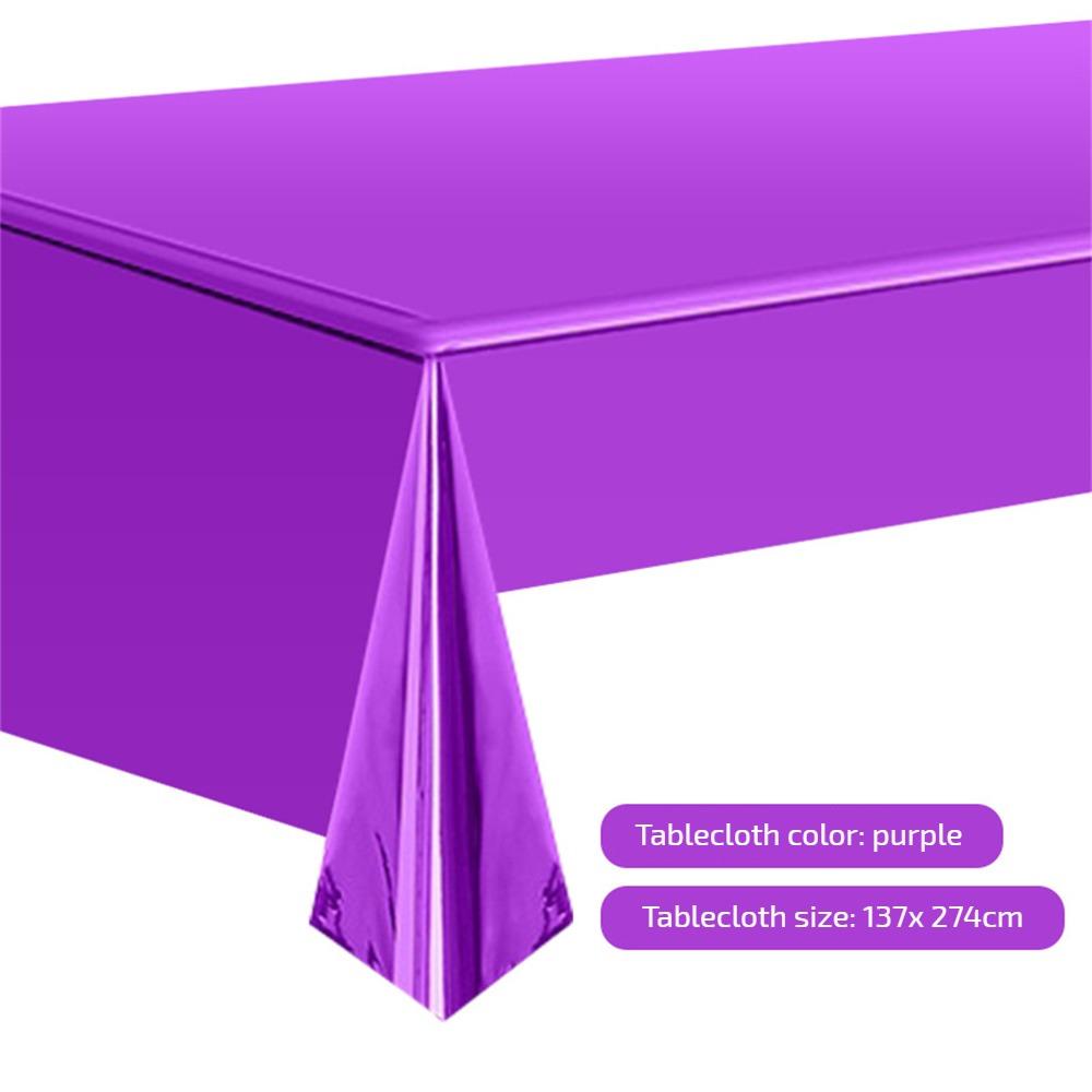 

Пластиковая фольга для покрытия стола, легко моется, алюминиевая пленка, маслостойкий материал, принадлежности для бара, принадлежности для вечеринок, скатерть, водонепроницаемая