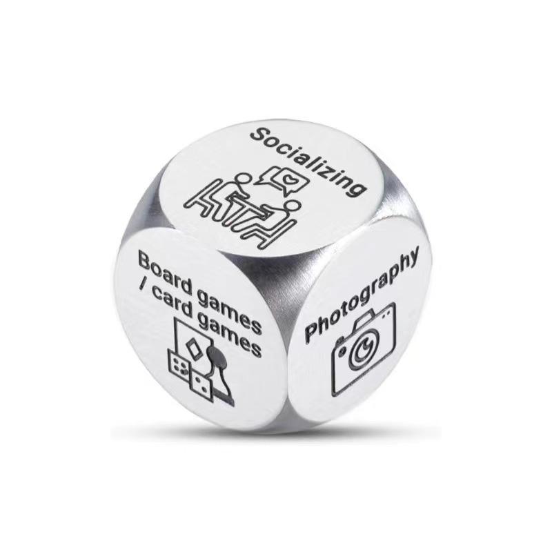 Dice Party Favor Halloween Boo Košík Položky Date Night Nápady Herní kostky dárky pro páry Svatební zásnubní dárky Hry do ložnice na herní večer