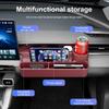 LHD Soft Silicone Co-pilot Dashboard Storage Organizer Tray Box For Toyota RAV4 2026-2028 Car Passenger Console Sundries
