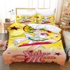Sailor Moon Duvet Cover Set Bedding Comforter Sets King Size 3D Boys Girl Bedding Set