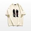 Plus-Size Women's Retro American Cotton Short-Sleeve T-Shirt, Loose Design