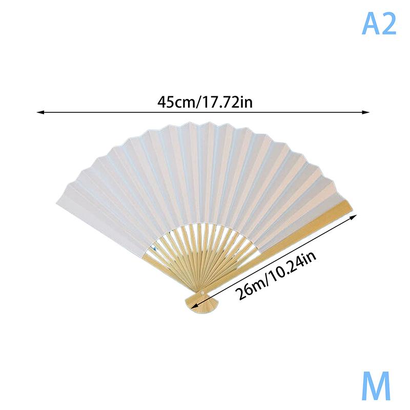 Cute Mini Blank Fan Child Kids Diy Art Fan Wedding Birthday Party Favors Girlfriend Boyfriend Idea Gift Children Diy Drawing Fan