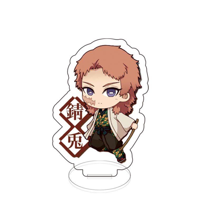 Acrylic Standee Demon Slayer Kamado Tanjiro Agatsuma Zenitsu Cartoon Anime Small Stand Acrylic Figure Anime Merchandise
