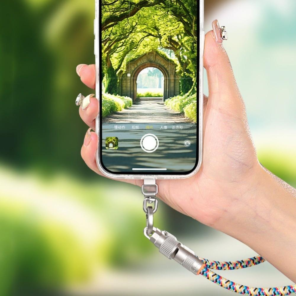 2-in-1 Schnelllade-Handy-Trageband Typ C Datenkabel Handy-Hängeleine Handy-Lanyard Reisen